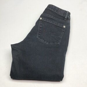 BLACK LOIS DENIM SLIM STRAIGHT JEANS 27x32 ⭐️
